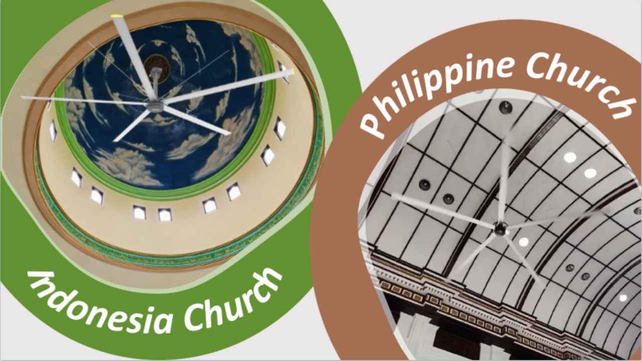 Big Ceiling Fan for Philippines Church