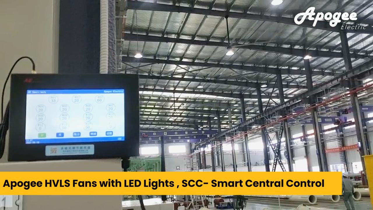 LED HVLS Fan