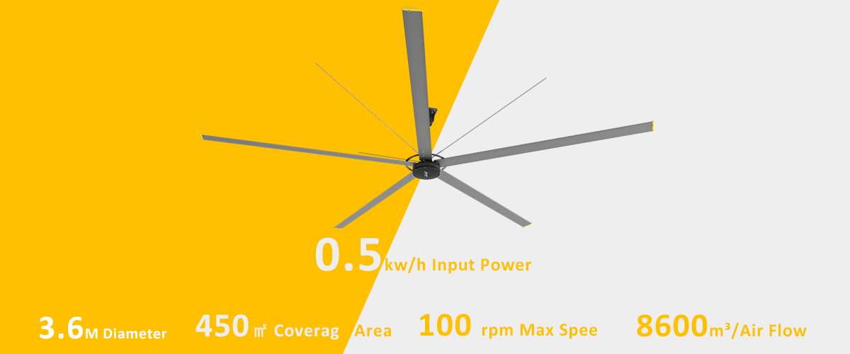 HVLS Fan DM 3600