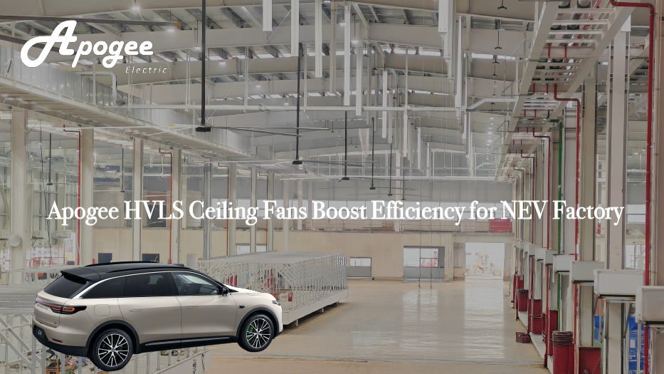 Commercial Fan For Large Retail Stores 24ft Quiet IP65