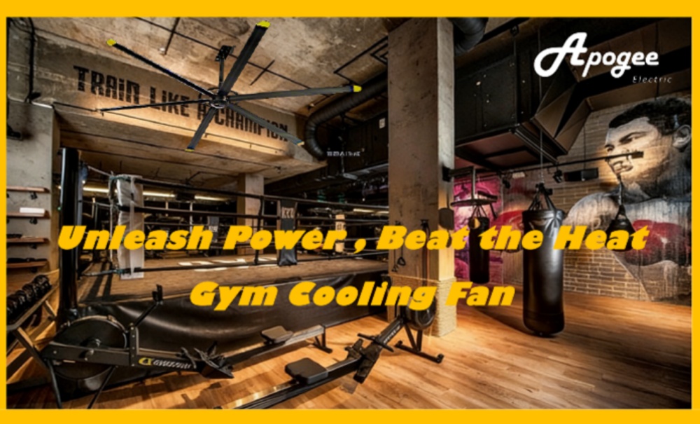 IP65 Quiet PMSM Commercial Ceiling Fan