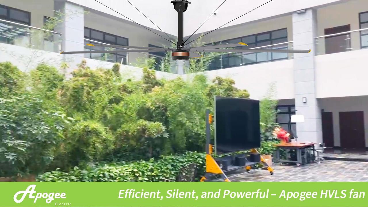 HVLS Fan Big Ceiling Fan for Educational Auditoriums